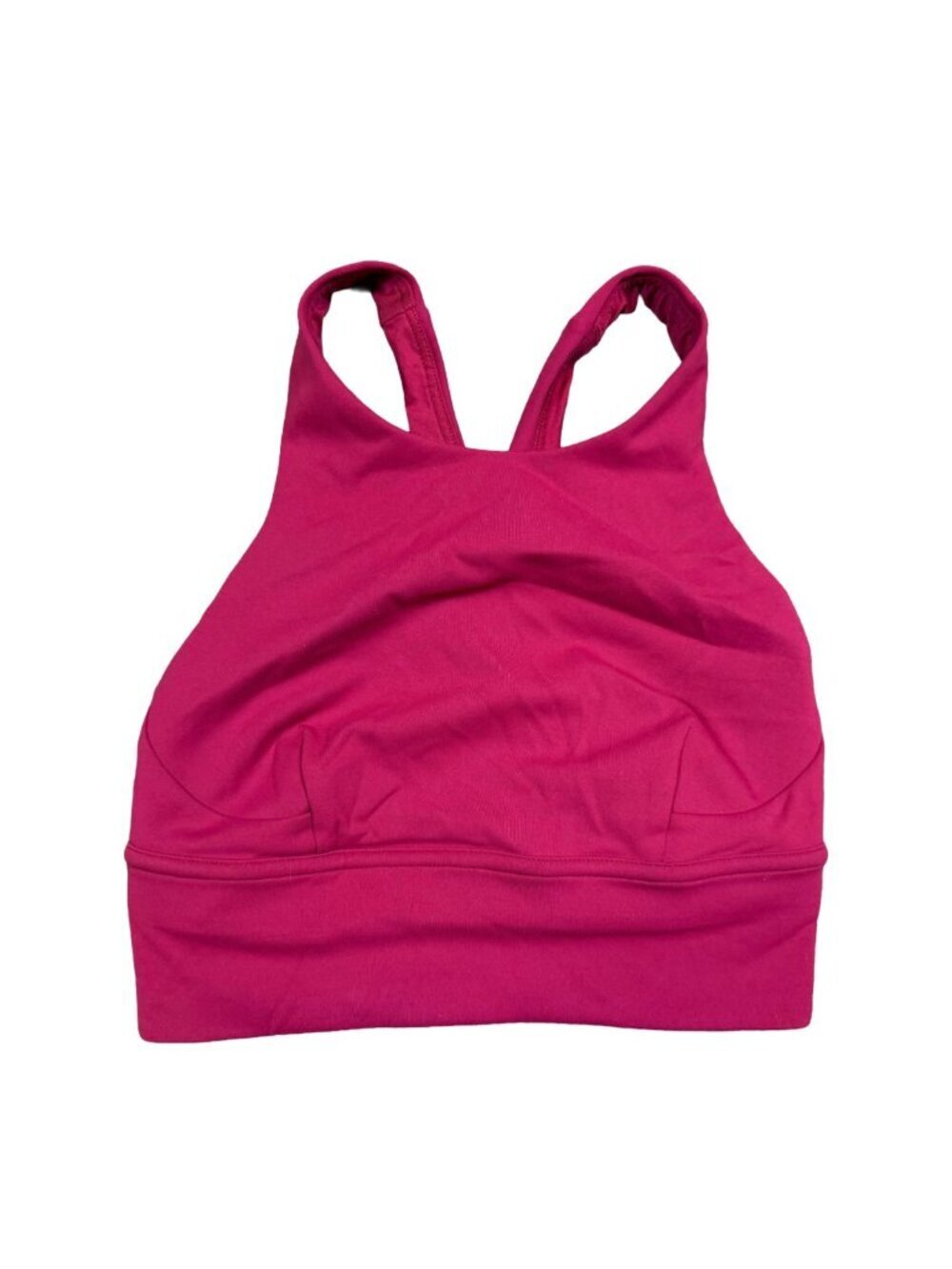 Lululemon Wunder Train Longline Bra Size 2 Pink Racerback Medium Support